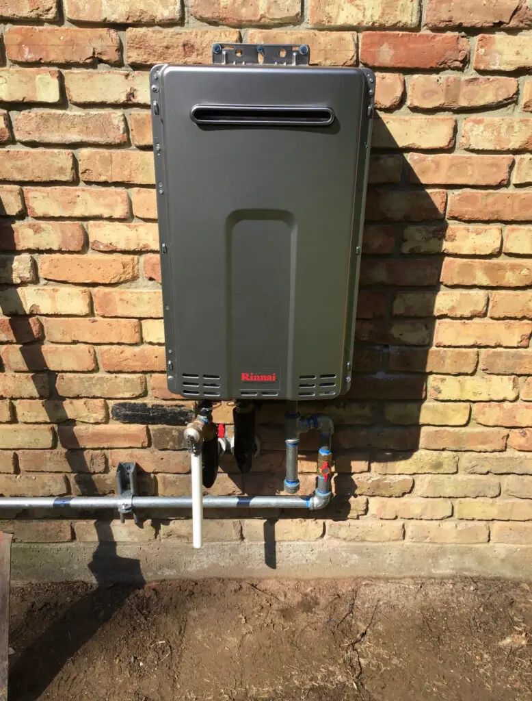 Tankless water heater installed by Michael B Plumbing in New Iberia, Louisiana