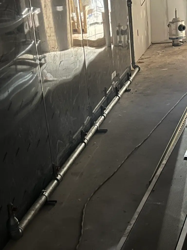2-inch gas line installed for a commercial restaurant in New Iberia, Louisiana