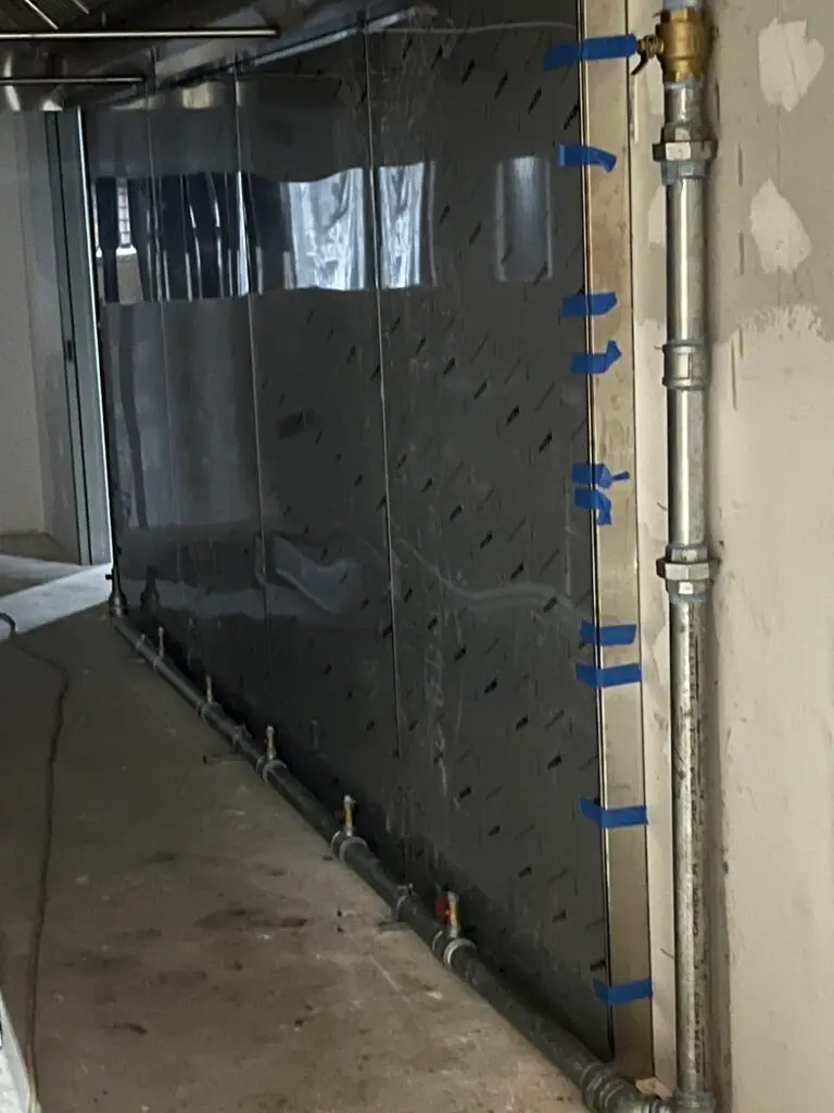 Commercial restaurant gas piping installed for Bambino's Burgers in New Iberia, Louisiana